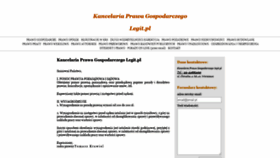 What Legit.pl website looked like in 2018 (5 years ago)