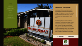 What Liveatthediplomat.com website looked like in 2018 (5 years ago)