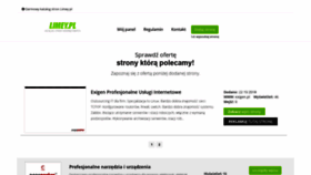What Limey.pl website looked like in 2018 (5 years ago)