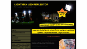 What Led-reflektor.com website looked like in 2018 (5 years ago)