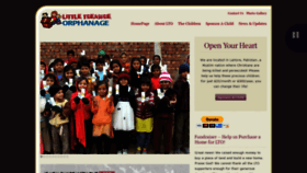 What Little-treasure-orphanage.com website looked like in 2018 (5 years ago)