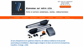 What Lesautomates.fr website looked like in 2018 (5 years ago)
