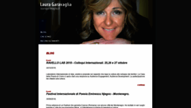 What Lauragaravaglia.it website looked like in 2018 (5 years ago)