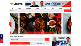 What Lifestylefood.com.au website looked like in 2018 (5 years ago)