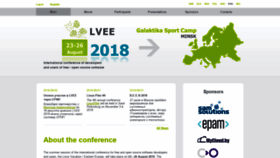 What Lvee.org website looked like in 2018 (6 years ago)