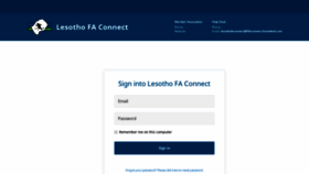 What Lesothofaconnect.ma.services website looked like in 2018 (5 years ago)