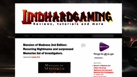 What Lindhardgaming.dk website looked like in 2018 (5 years ago)