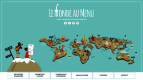 What Lemondeaumenu.fr website looked like in 2018 (5 years ago)