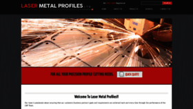 What Lasermetalprofiles.com website looked like in 2018 (5 years ago)