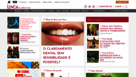 What Ludovica.com.br website looked like in 2018 (5 years ago)