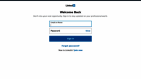 What Linkedin.cn website looked like in 2018 (6 years ago)