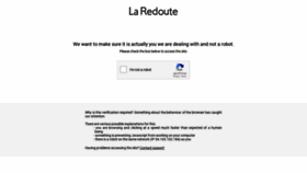 What Laredoute.fr website looked like in 2018 (5 years ago)