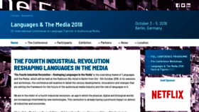 What Languages-media.com website looked like in 2018 (5 years ago)