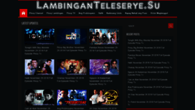 What Lambinganteleserye.su website looked like in 2018 (5 years ago)