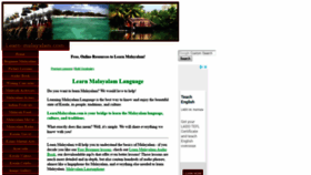 What Learn-malayalam.com website looked like in 2018 (5 years ago)