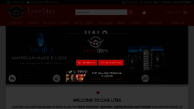 What Lovelites.in website looked like in 2018 (5 years ago)