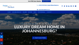 What Luxuryhomesjohannesburg.com website looked like in 2018 (5 years ago)