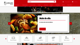 What Laroussecocina.mx website looked like in 2018 (5 years ago)