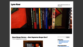 What Lynnkear.com website looked like in 2018 (6 years ago)