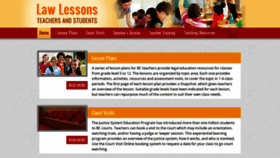 What Lawlessons.ca website looked like in 2018 (5 years ago)