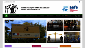 What Lfportvila.edu.vu website looked like in 2018 (5 years ago)