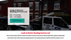 What Leedsanddistrictroofingservices.co.uk website looked like in 2018 (5 years ago)