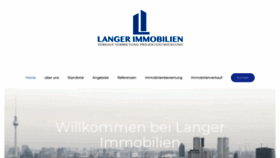 What Langerimmobilien.de website looked like in 2018 (5 years ago)