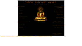 What Londonbuddhistvihara.org website looked like in 2018 (5 years ago)