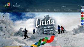 What Lleidatur.com website looked like in 2018 (5 years ago)