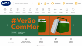 What Lojamor.com.br website looked like in 2018 (5 years ago)