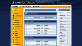 What Livefootball.com website looked like in 2018 (5 years ago)