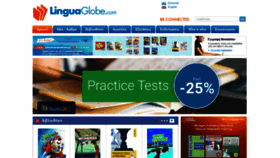 What Linguaglobe.com website looked like in 2018 (5 years ago)