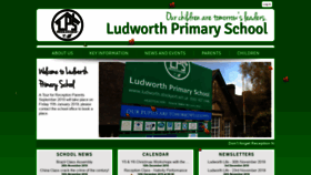 What Ludworth.org.uk website looked like in 2018 (5 years ago)