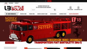 What Littlebolide.com website looked like in 2018 (5 years ago)