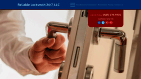 What Locksmith247us.com website looked like in 2018 (5 years ago)