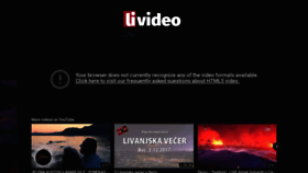 What Livideo.info website looked like in 2018 (5 years ago)
