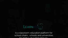 What Learntron.net website looked like in 2018 (6 years ago)