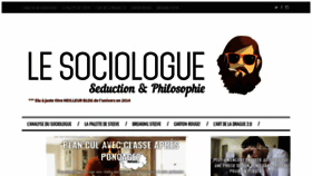 What Lesociologue.com website looked like in 2018 (5 years ago)