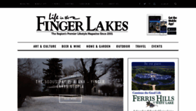 What Lifeinthefingerlakes.com website looked like in 2018 (5 years ago)