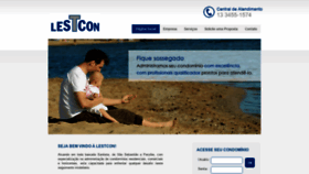 What Lestconadm.com.br website looked like in 2018 (5 years ago)