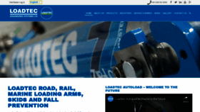 What Loadtec.co.uk website looked like in 2018 (5 years ago)