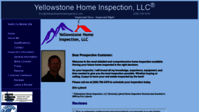 What Lybeckhomeinspection.com website looked like in 2018 (5 years ago)