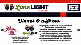 What Limelight-theatre.org website looked like in 2018 (5 years ago)