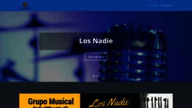 What Losnadie.es website looked like in 2018 (5 years ago)