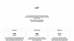 What Lot2046.com website looked like in 2018 (5 years ago)