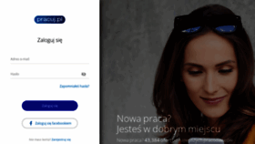 What Login.pracuj.pl website looked like in 2018 (5 years ago)