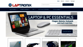 What Laptronixuk.com website looked like in 2018 (5 years ago)