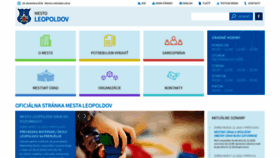 What Leopoldov.sk website looked like in 2018 (5 years ago)