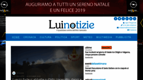 What Luinonotizie.it website looked like in 2018 (5 years ago)