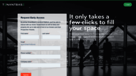 What Leasing.tenantbase.com website looked like in 2018 (6 years ago)